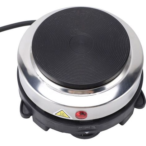 Tbest chauffe-pot Moka électrique Tbest mini cuisinière électrique Petite plaque electromenager rotissoire Prise UE 220V (1/5)