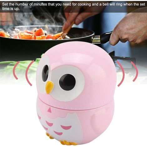 Minuteur mécanique 60 minutes - Outil de cuisine portable (1/5)