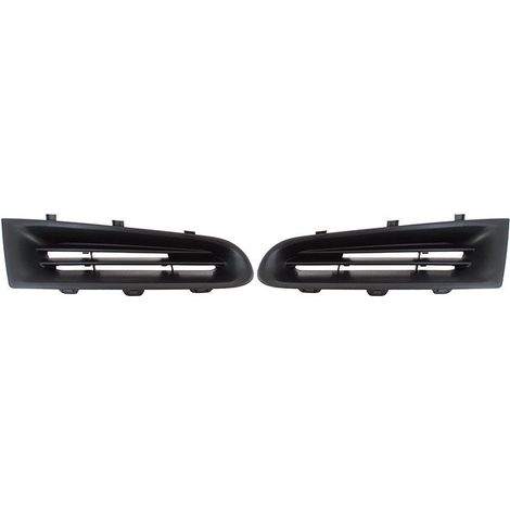 Renault Clio III 05-09 Frontstoßstangengitter links + rechts (Set). (1/2)