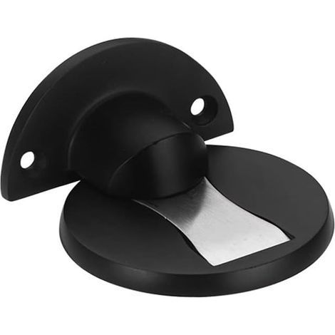 Butée de Porte Magnétique en Acier Inoxydable 304 Butée Silencieuse de Porte en Métal Brossé avec Colle Adhésive Vis de Quincaillerie (1/5)