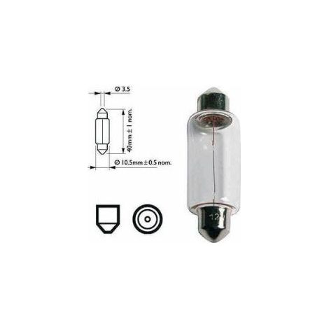 SV 8.5 Soffittenbirne – 8/12 V – 18 W – 10er-Packung