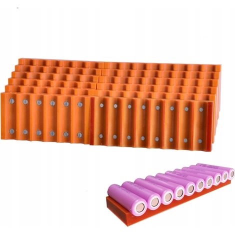Molde magn茅tico para soldar 6 bater铆as 14500/18650 (1 unidad)