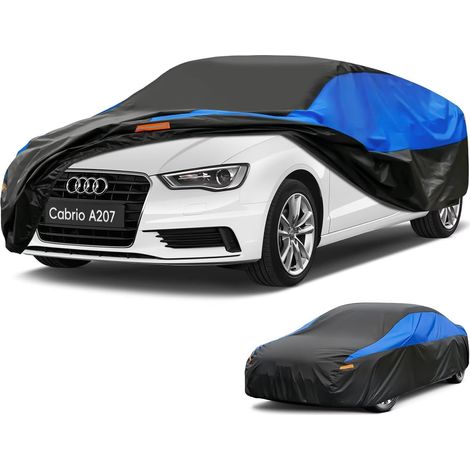 Bâche Voiture Exterieur Respirante, Compatible avec Cabrio A207(2010-2016) Housse de Protection Voiture Extérieur, Toutes Saisons Peuvent Tout Gérer Contre Pluie Soleil Poussière.,Taille pour Cabrio A (1/5)