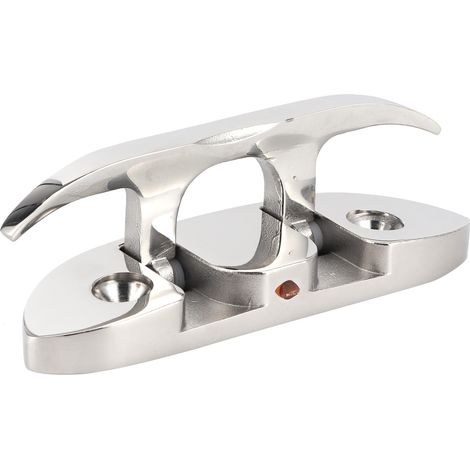 Taquet d'amarrage en acier inoxydable rabattable - 11,9 cm (1/5)