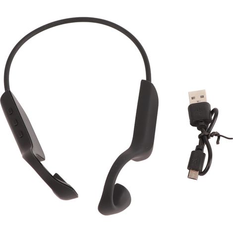 Wasserdichte Bluetooth 5.3-Kopfhörer mit Knochenleitung für Handy und Sport-Nackenbügel (1/5)