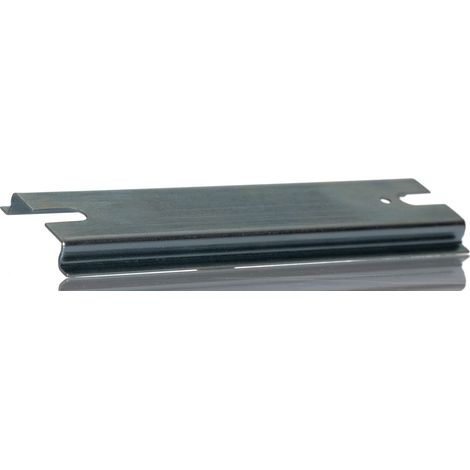 Rail DIN RS PRO 164mm x 35mm, Non perforé, Rail oméga en Acier ( Prix pour 1 )