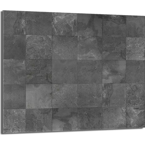 Placa protectora de vidrio para estufa 60x52 Gris (1/5)