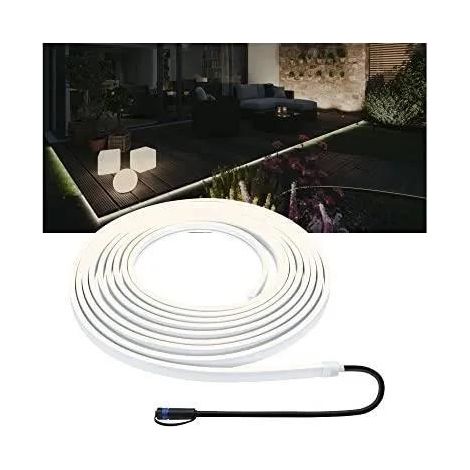 Paulmann Cinta LED elegante negra 10 metros impermeable IP68