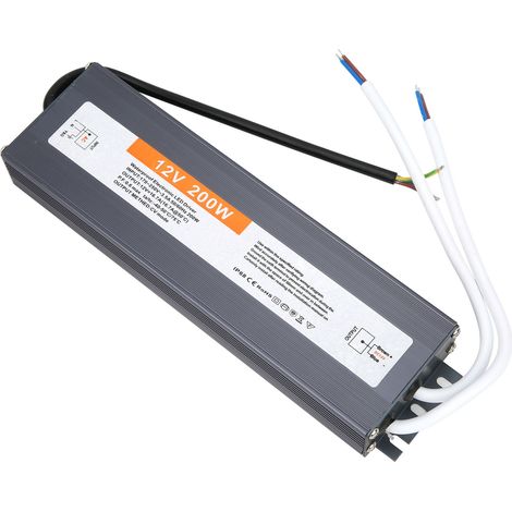 Professionelles wasserdichtes LED-Netzteil 200 W AC 170–250 V (50/60 Hz) DC 12 V (1/5)