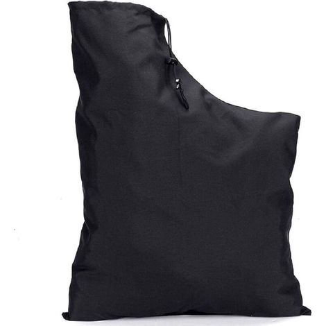 Sac pour souffleur de feuilles, sac pour aspirateur, sac de collecte pour aspirateur de feuilles, sac pour aspirateur de feuilles avec fermeture éclair et cordon de serrage, Oxford imperméable(60 x 44 (1/5)