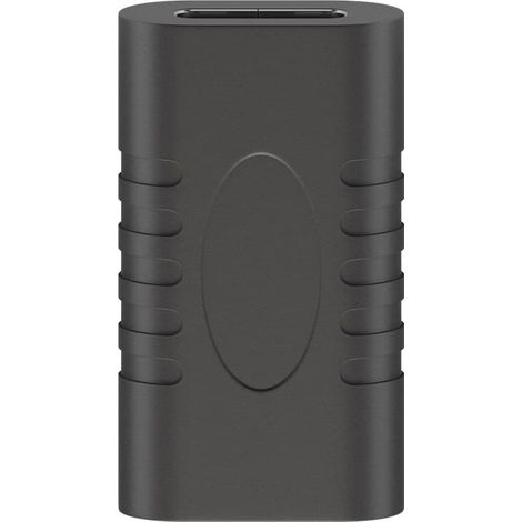 Adaptateur USB-C™ vers USB-C™, connecteur, noir (1/5)