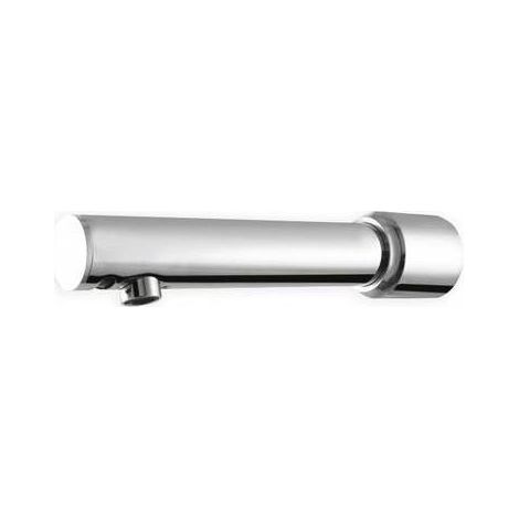 Rubinetto a muro per lavabo con fotocellula a batteria 6v alcaline