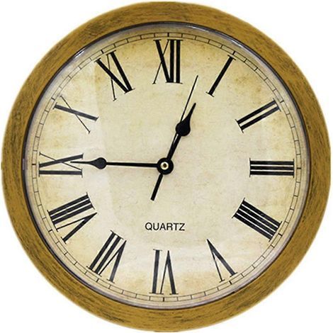 Coffre-fort mural secret dissimulé, horloge, boîte de rangement sécurisée pour clés, argent, bijoux et autres objets de valeur, décoration intérieure (1/5)
