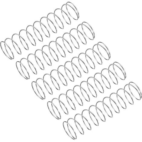 Compression Spring Stainless Steel 10 mm ODx0.5 mm Thread 40 mm Free L (1/5)