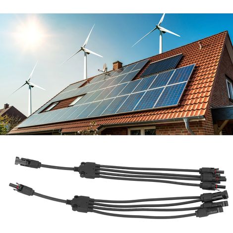 Fünf-in-Eins-Solarstecker IP67 MC4 für Photovoltaikmodule (1/5)