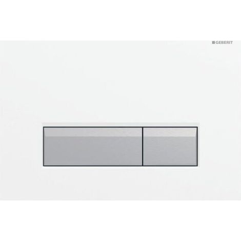 Geberit 242601KQ1 Sigma40 plaque de commande, pour chasse à 2 volumes (1/2)