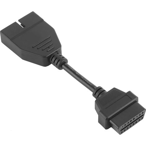 Adaptateur Connecteur GM 12 broches mâle vers OBD1/OBD2 16 broches femelle, câble diagnostic auto professionnel. (1/5)