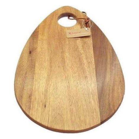 Planche À Découper - Bois D'acacia - 35 x 23 cm - Pour Fromage Et Charcuterie - 1 Pièce (1/5)