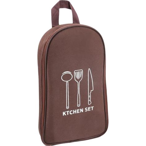 Tas De Rangement Pour Ustensiles De Cuisine - 36 x 22,5 x 5 cm - Imperméable Et Légère - Pour Camping Randonnée Pique-Nique - 1 Pièce
