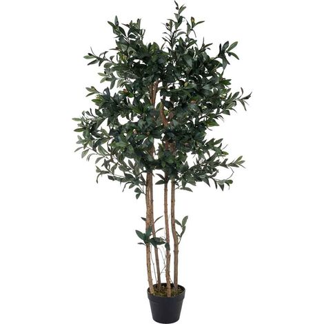 Planta olivo decorativo artificial verde 60x60x149h cm (1/5)