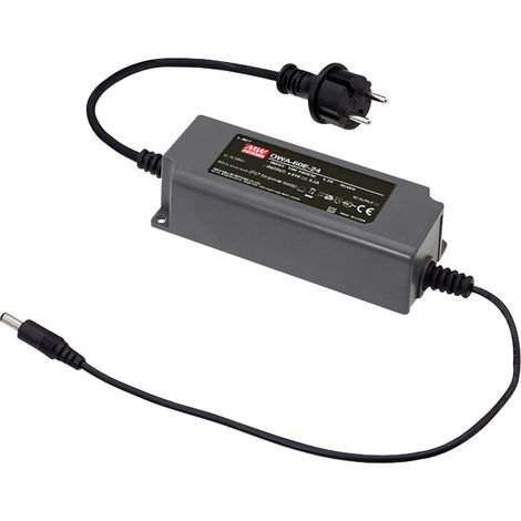 MW Mean Well OWA-60E-24 Alimentation de table à tension fixe 24 V/DC 2.5 A 60 W W205881