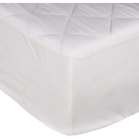 Matelas Protège-Matelas matelassé avec Poche Extra Profonde jusqu'à 30 cm, Double (1/5)