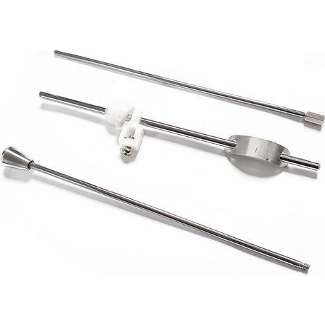 Set of 3 Replacement Rods Spare parts for Rod Lever Basin Pop-Up Waste Plug (1/2)
