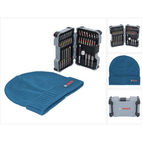 Bosch Professional 43tlg. Schrauberbit Set inkl. Magnethalter Bosch Mütze/Beanie (1/5)