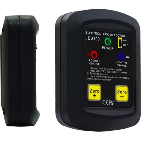 Rilevatore elettrostatico portatile, analizzatore elettrostatico portatile, tester elettrostatico, gamma ESD 100V  20KV