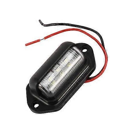 Feu arrière de plaque d'immatriculation à LED étanche pour remorques, camping-cars, camions et bateaux (1/5)