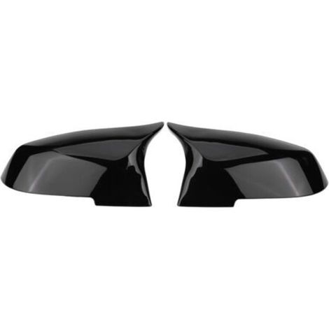 Spiegelkappe für BMW 220i 328i 420i F20 F21 F22 F30 F32 F33 F36 X1 Glanzschwarz
