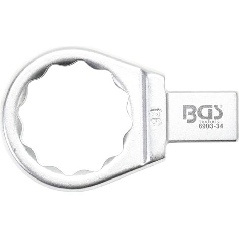 BGS Einsteck-Ringschlüssel 34 mm Aufnahme 14 x 18 - 6903-34