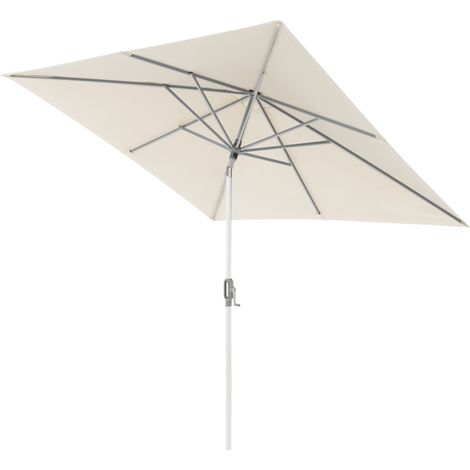 Doppler ACT 240 x 240 AUTO-TILT Sonnenschirm 240 x 240 cm Mittelmastschirm Kurbelschirm 4 Farbvarian 820 Natur (1/5)
