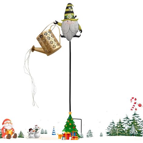 Lumières solaires de Noël Éclairage de nain résistant aux intempéries, lumières solaires de Noël d'extérieur – pour chemin, jardin, pelouse, vacances, terrasse, extérieur et neige (1/5)