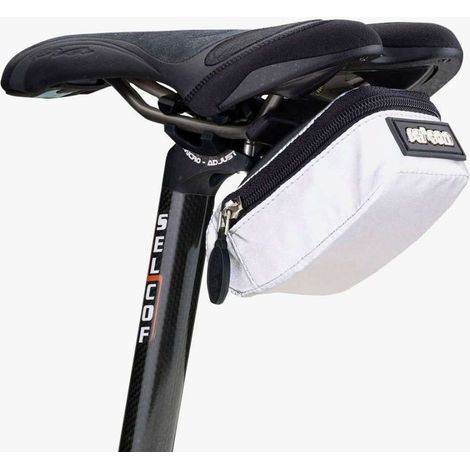 SILVER ON BIKE Borsa Sottosella Scicon Full Reflective Bici Auto Cars Bambini