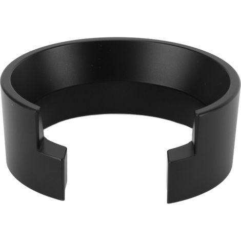 58 mm Aluminium-Kaffeedosiertrichter für Filterhalter, schwarzer Ring für Kaffeemaschine. (1/5)