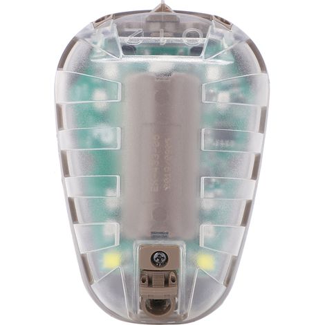 Lampe stroboscopique pour casque, lampe de survie à flash infrarouge, étanche, en forme de coccinelle, lueur verte (1/5)