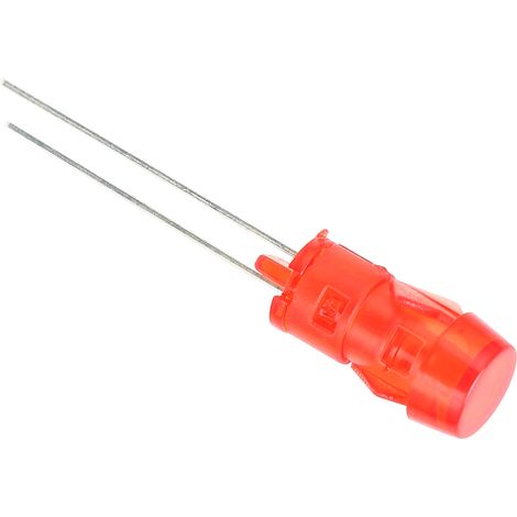 20 diodes LED rouges 3mm pour circuits électroniques, composants DIY et projets scientifiques (1/5)