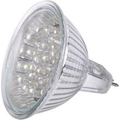 LAMPADINA FARETTO 21 LED LUCE CALDA BISPINA ATTACCO GU 5.3 220 VOLT (1/2)