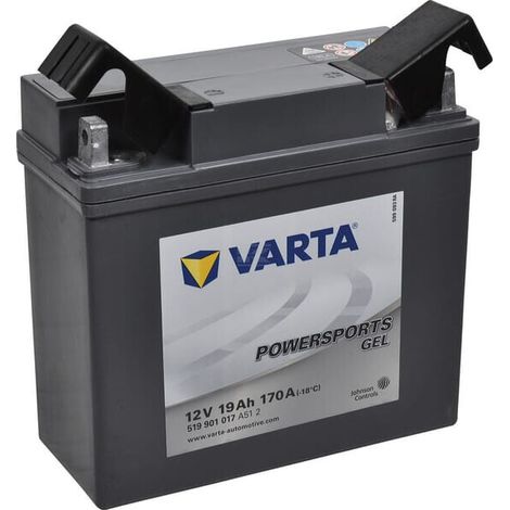 Batteria 12V 19Ah 170A Powersports Gel VARTA VARTA 519901017I312PS (1/5)