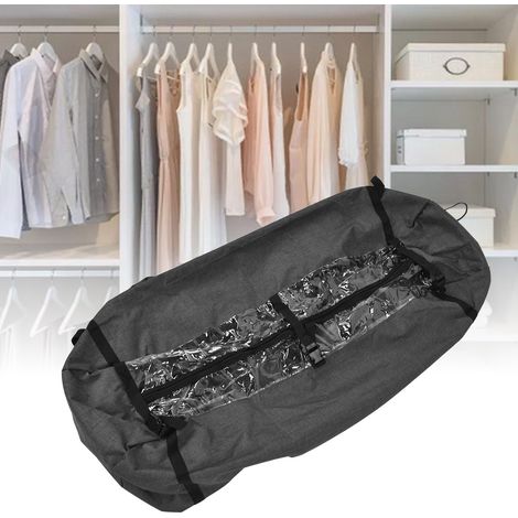 Großvolumige, multifunktionale Aufbewahrungstasche für hängende Kleidung, Reisetasche aus 600D-Gewebe, Tragetasche und Aufbewahrungstasche mit doppelter Verwendungsmöglichkeit (1/5)