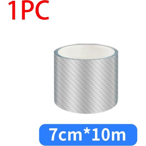 (7 cm x 10 m) Film protecteur de seuil de porte SEAMETAL en fibre de carbone 3D pour voiture : protection anti-rayures,adhésif,résistant à l'usure et imperméable (1/3)