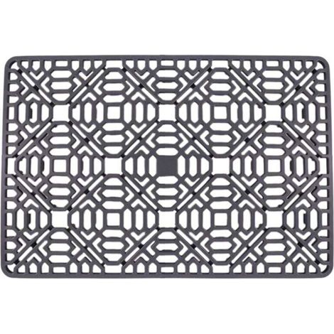 Tapis D Évier Protecteur Cuisine Acier Inoxydable Porcelaine Silicone Antidérapant Résistant Chaleur (1/4)