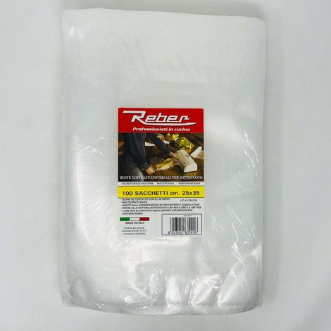 Bolsas al vacío reber 6724n multicapa 25 x 35 cm