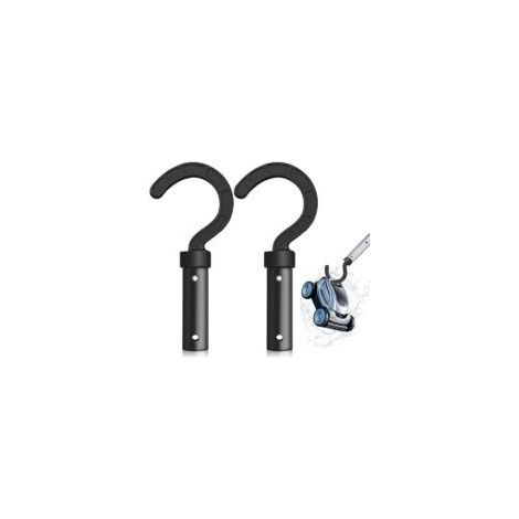 Gancho accesorio para robot de piscina con pértiga telescópica de 2,1 m – Compatible con todos los modelos - Crezuo