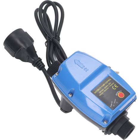 Pompe surpresseur automatique 1.1kW 145PSI pour maison, auto-amorçante, IP65, avec interrupteur de débit, prise UE 220-240V (1/5)