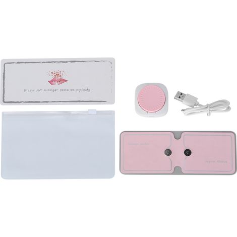 Multifunktionales Nackenmassagegerät, elektrisches Mini-Massagegerät für Schultern und Nacken, pink, USB - AquaForge (1/5)