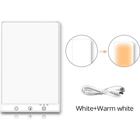 Tragbare LED-Solarlampe für dekorative Beleuchtung, ideal für Zuhause, Büro und Winter – Weißes Licht + warmes Licht
