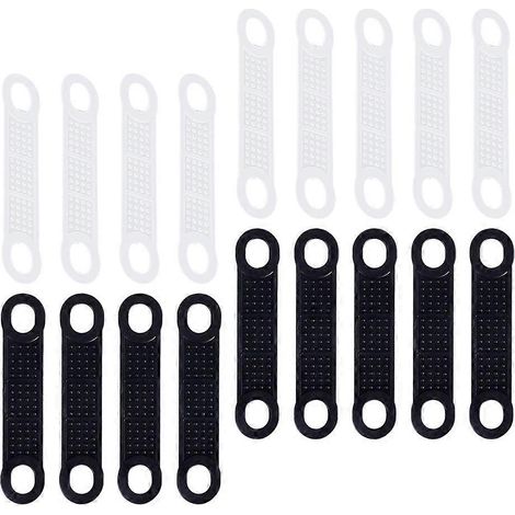 50 barres antidérapantes en silicone écologique en forme de point pour cintres (1/4)