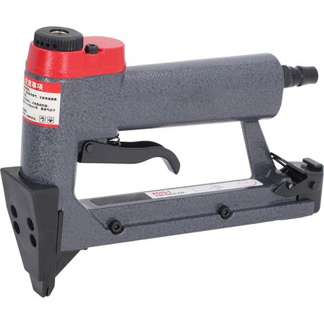 Cloueuse pneumatique sans fil, pistolet à clous à air comprimé, capacité 300 clous, 0,4-0,8 MPa, pour meubles et agriculture (1/5)